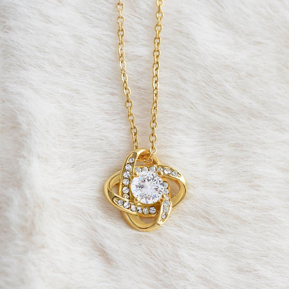 knot necklace love always jewelry